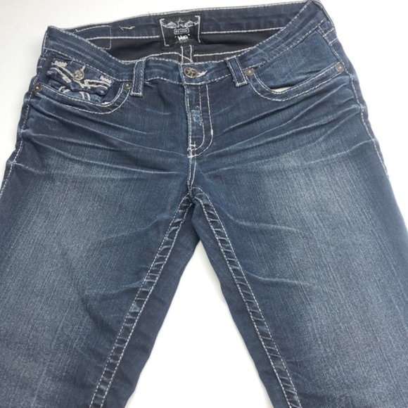 PREMIUM BIG STAR MIKI FLAP BOOT JEANS 29x33 ⭐️ - Picture 5 of 13